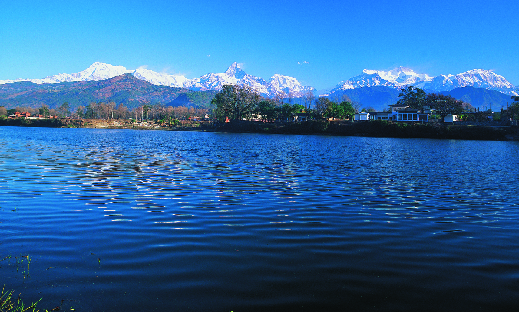 Yoga meditation in Pokhara